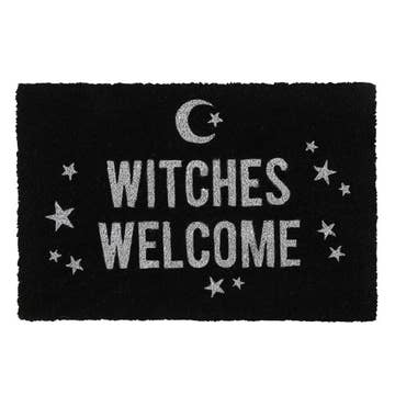 Paillasson Black Witches Welcome