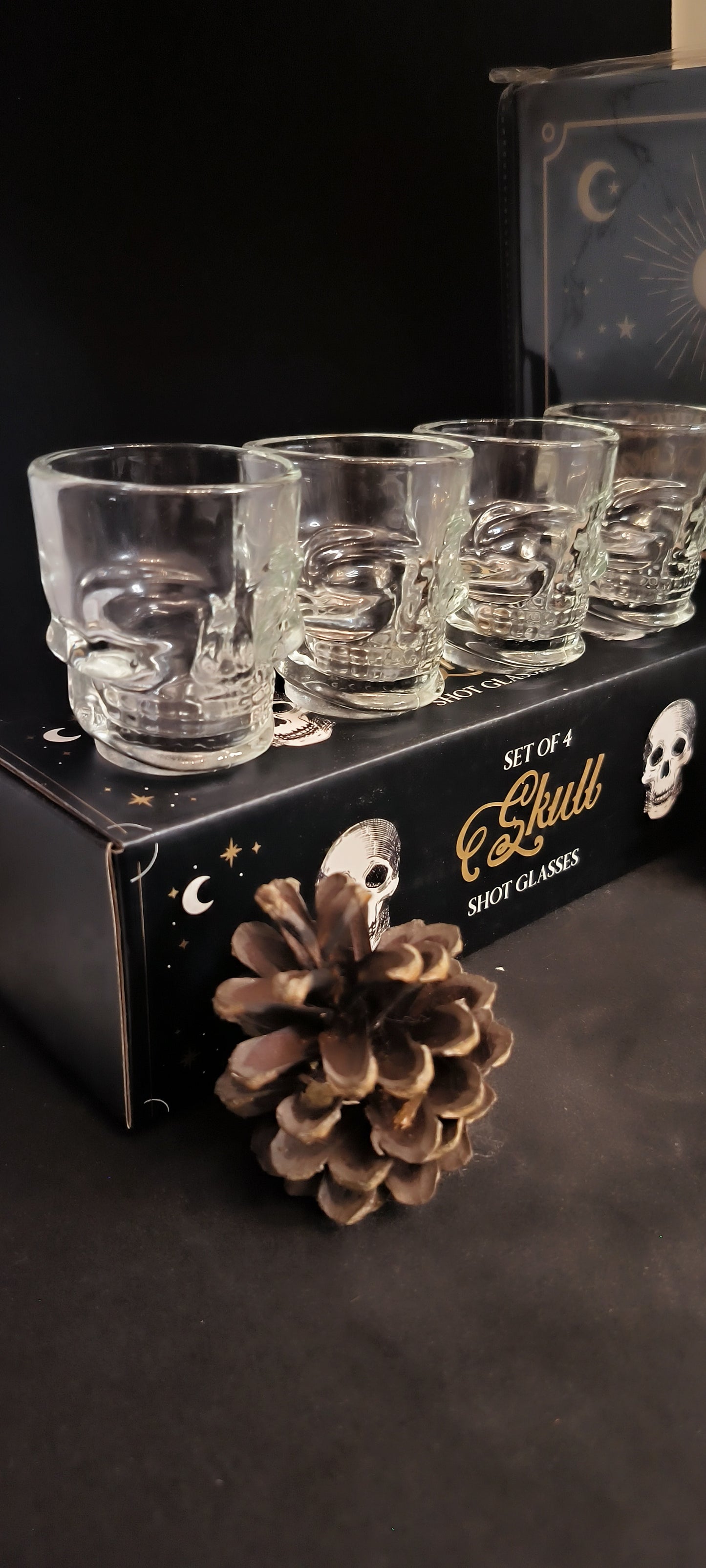 Ensemble de 4 shot Skull
