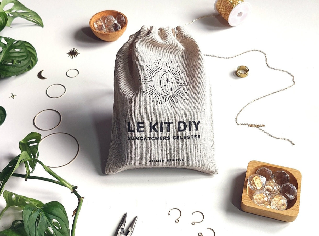 { réservation Pauline }Le Kit DIY Suncatchers Célestes - Atelier Intuitive
