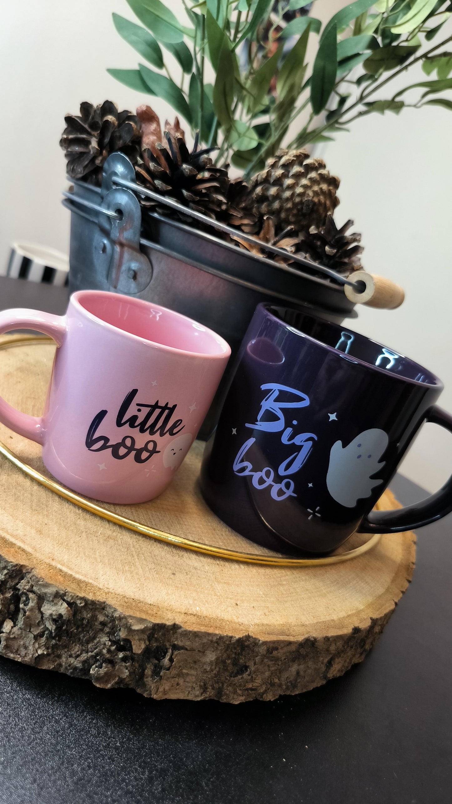 Ensemble mugs - Big Boo et Little Boo