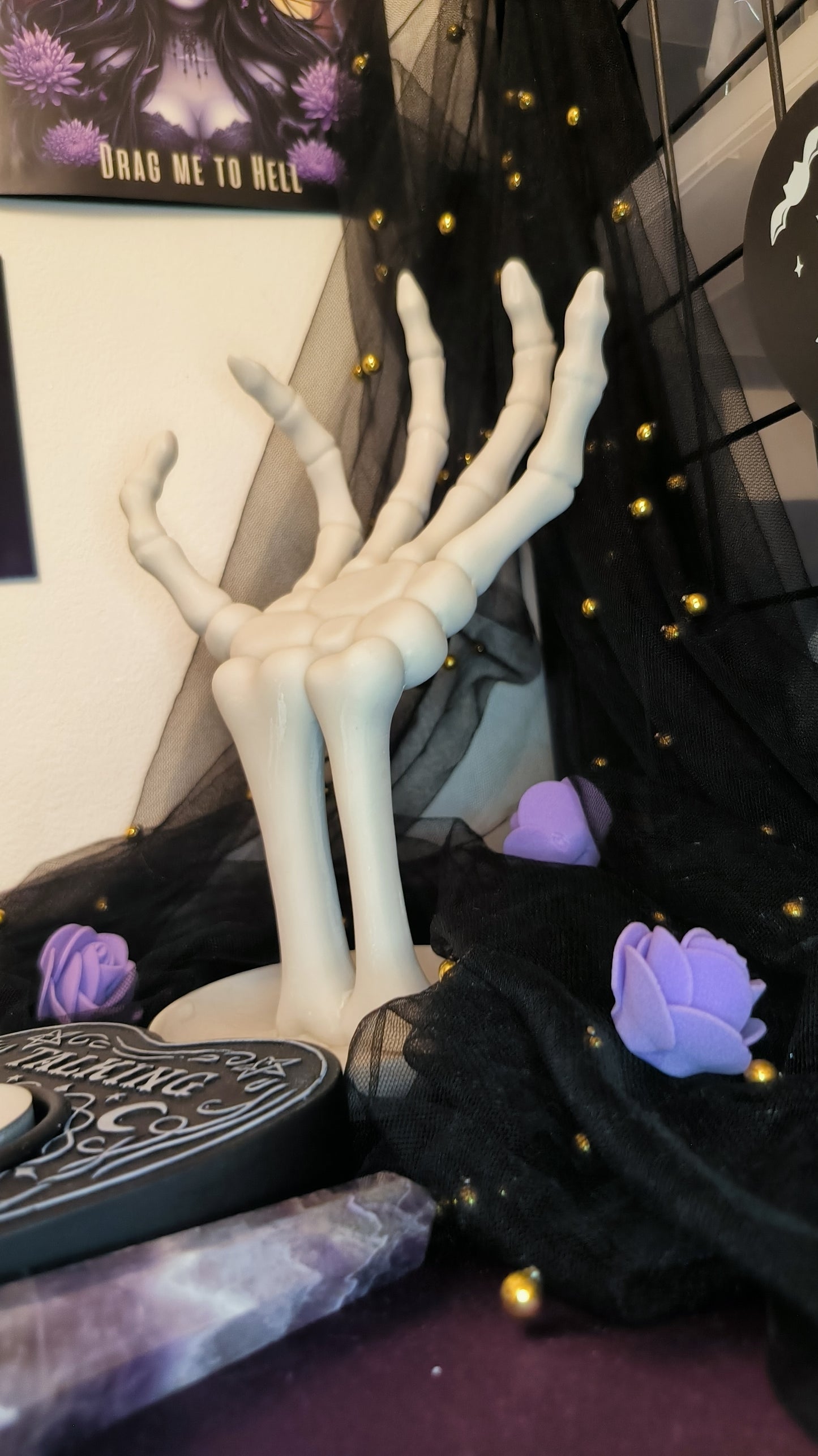 Porte-bijoux à main Skeleton