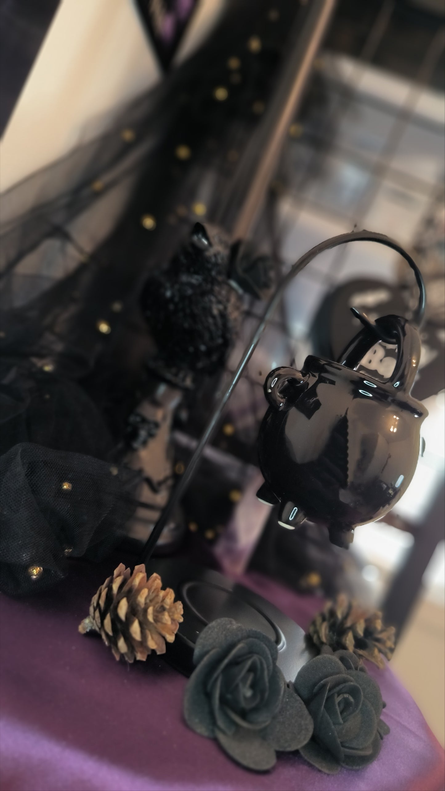 Brûleur " Chaudron en lévitation " pour fondants parfumés