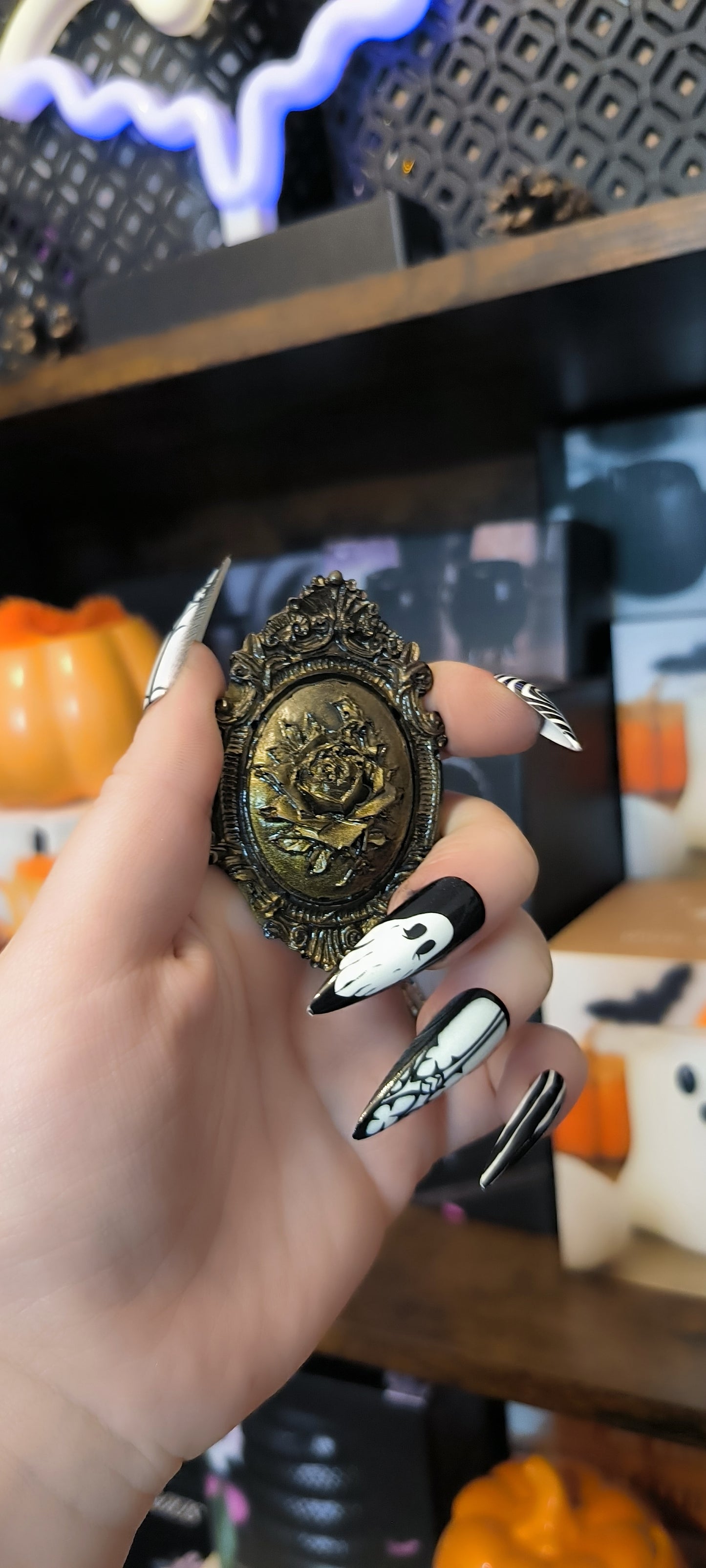 Magnet camé rose