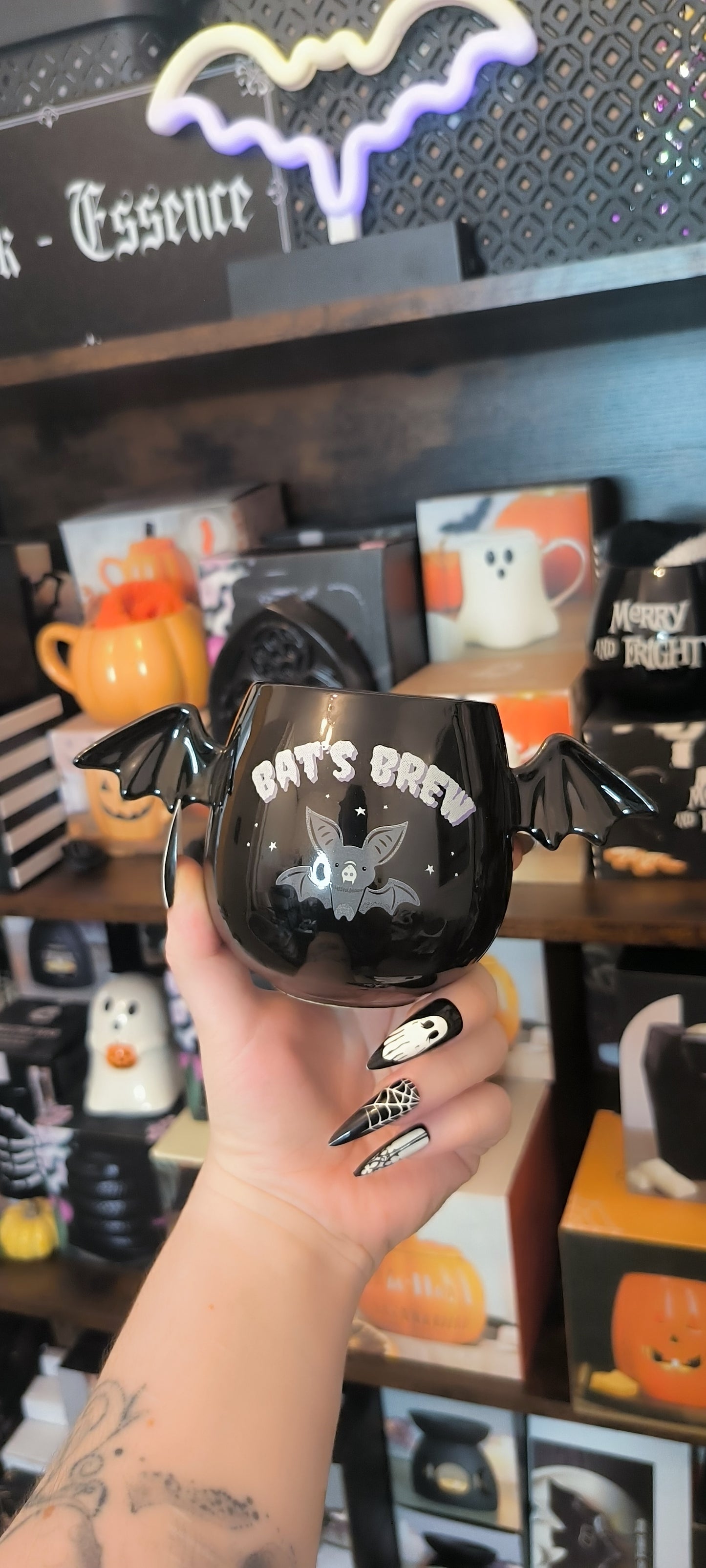 Tasse Aile de Chauve-souris Bat's Brew Halloween