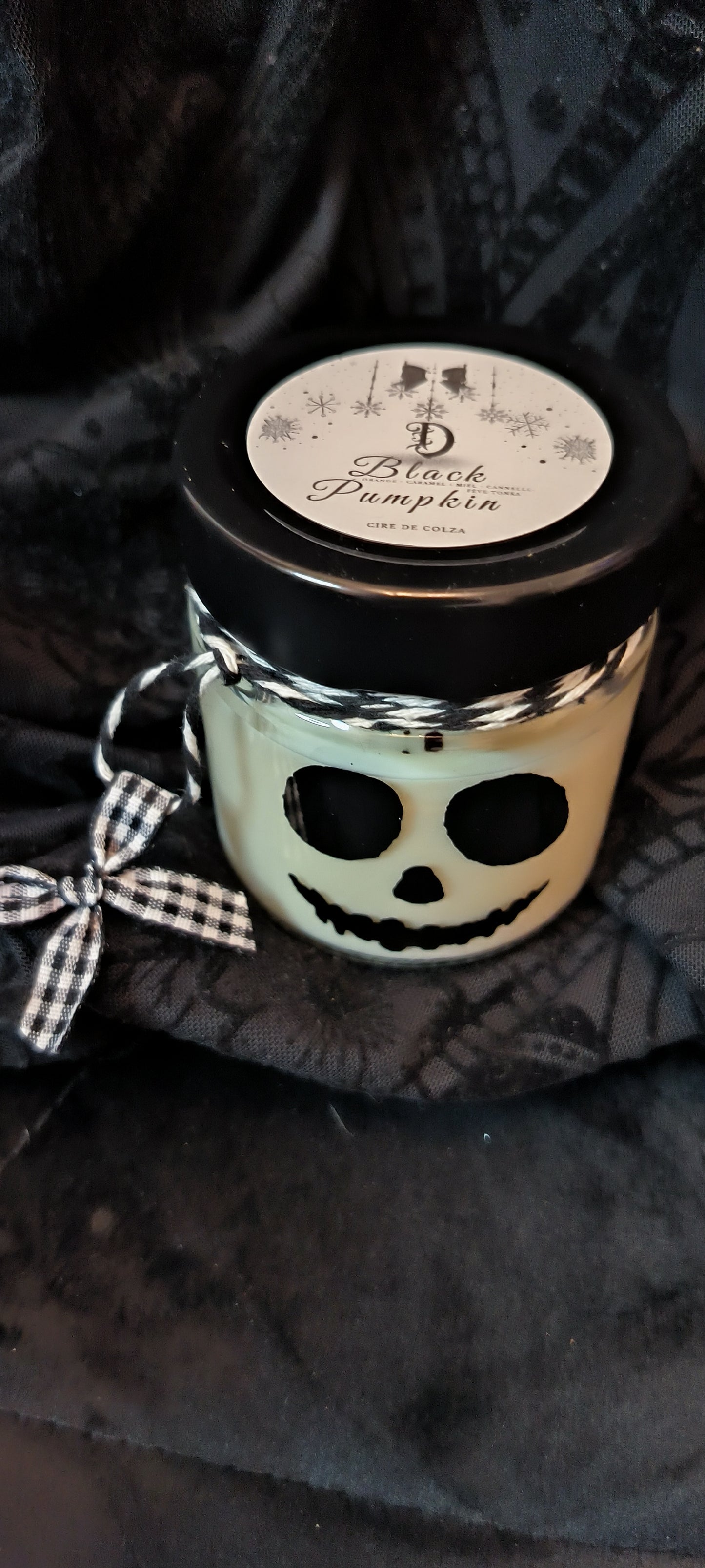 Bougie « Black pumpkin »