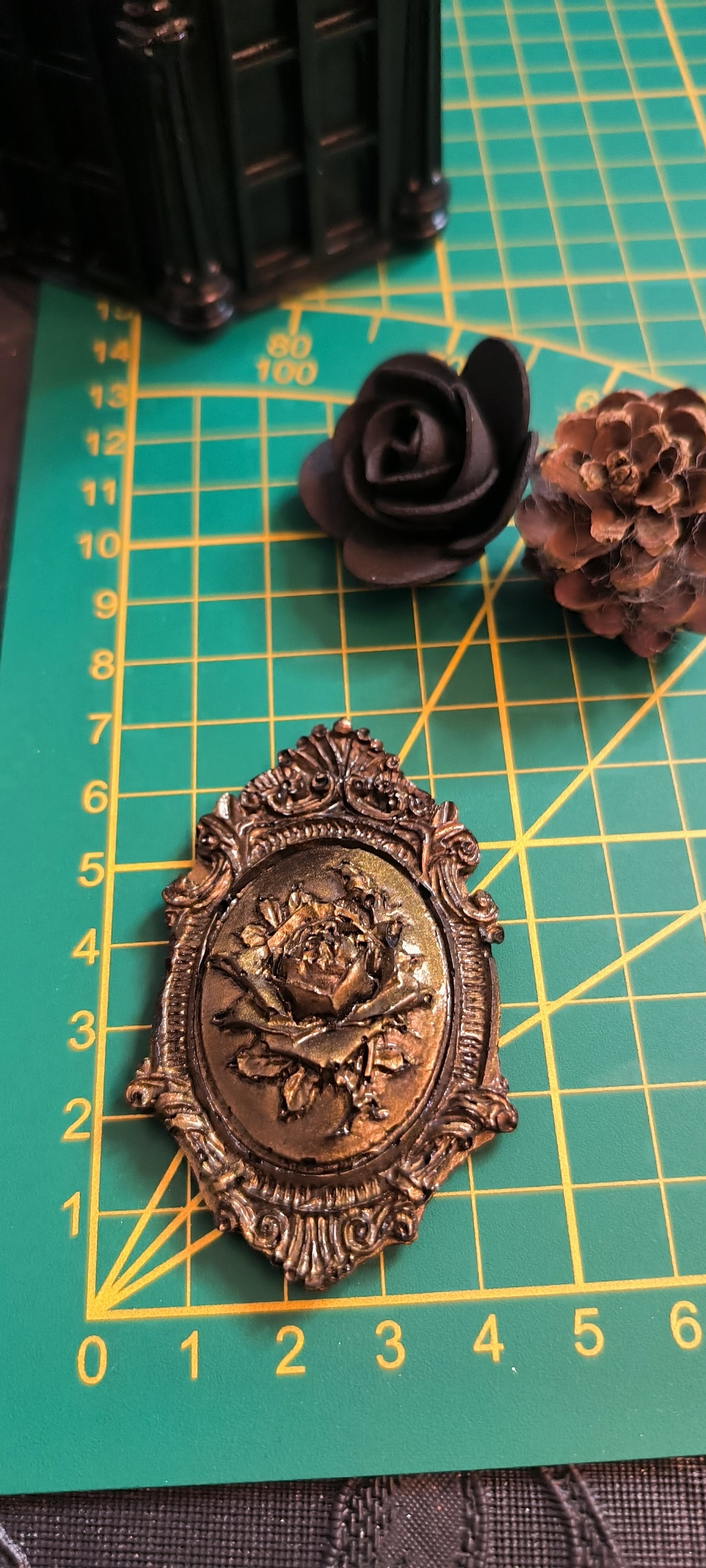 Magnet camé rose