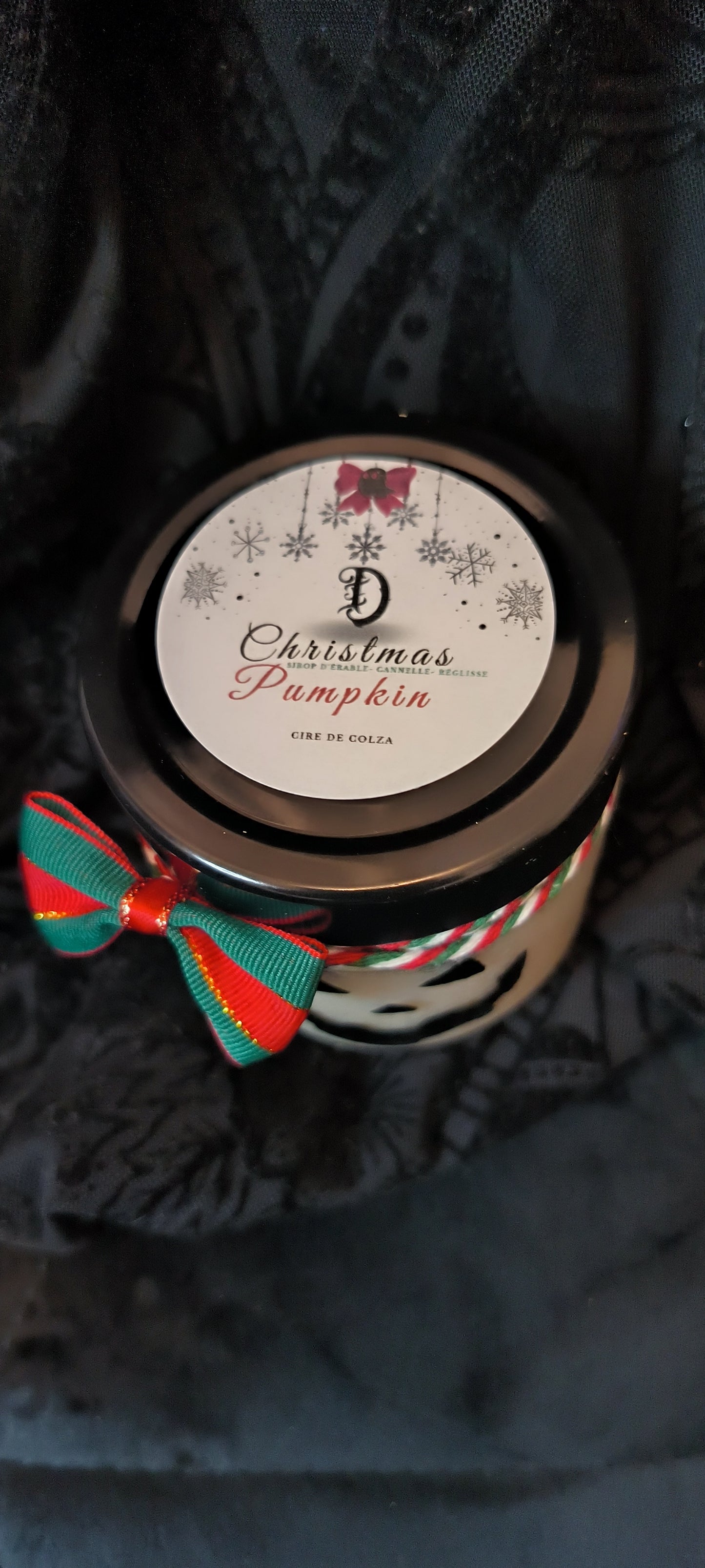 Bougie « Christmas pumpkin »