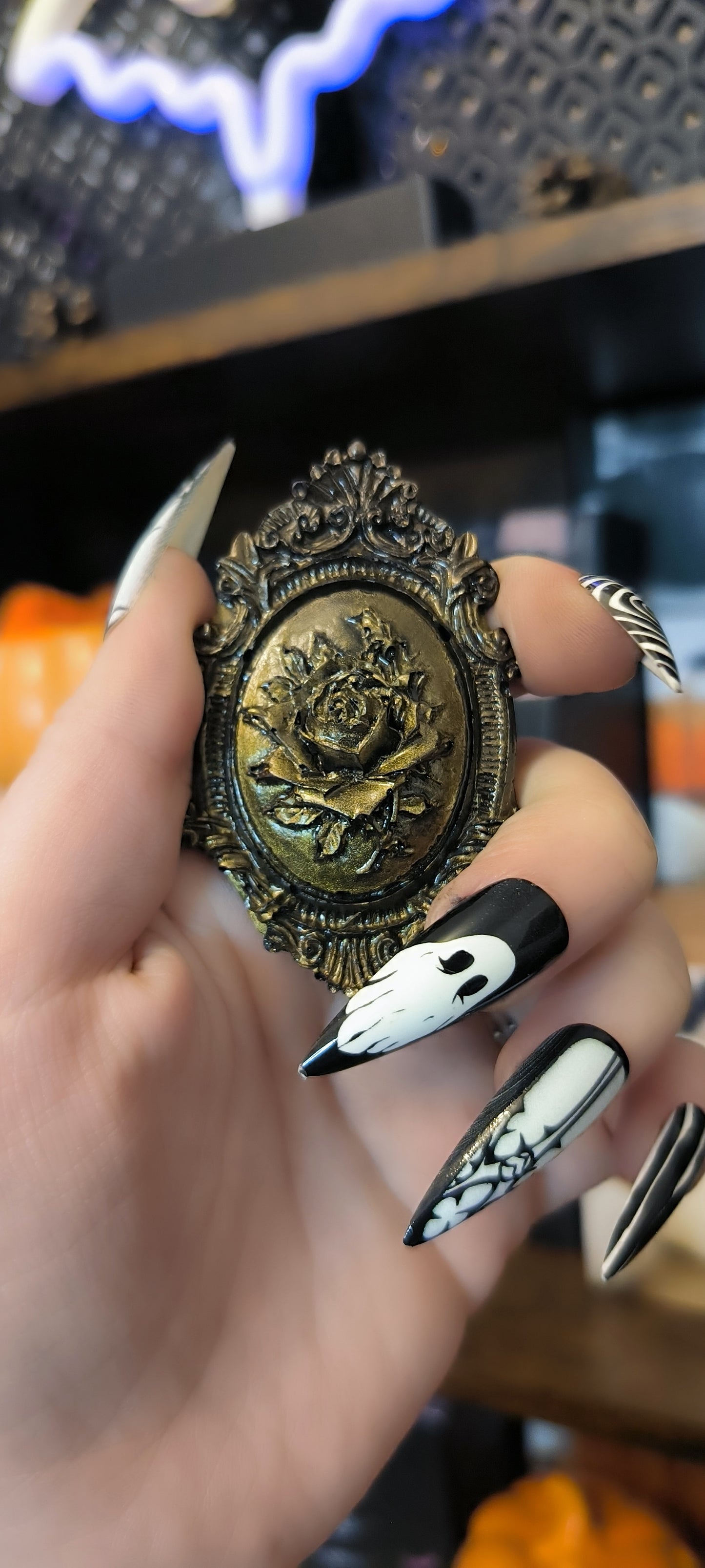 Magnet camé rose