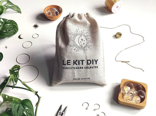 { réservation Pauline }Le Kit DIY Suncatchers Célestes - Atelier Intuitive