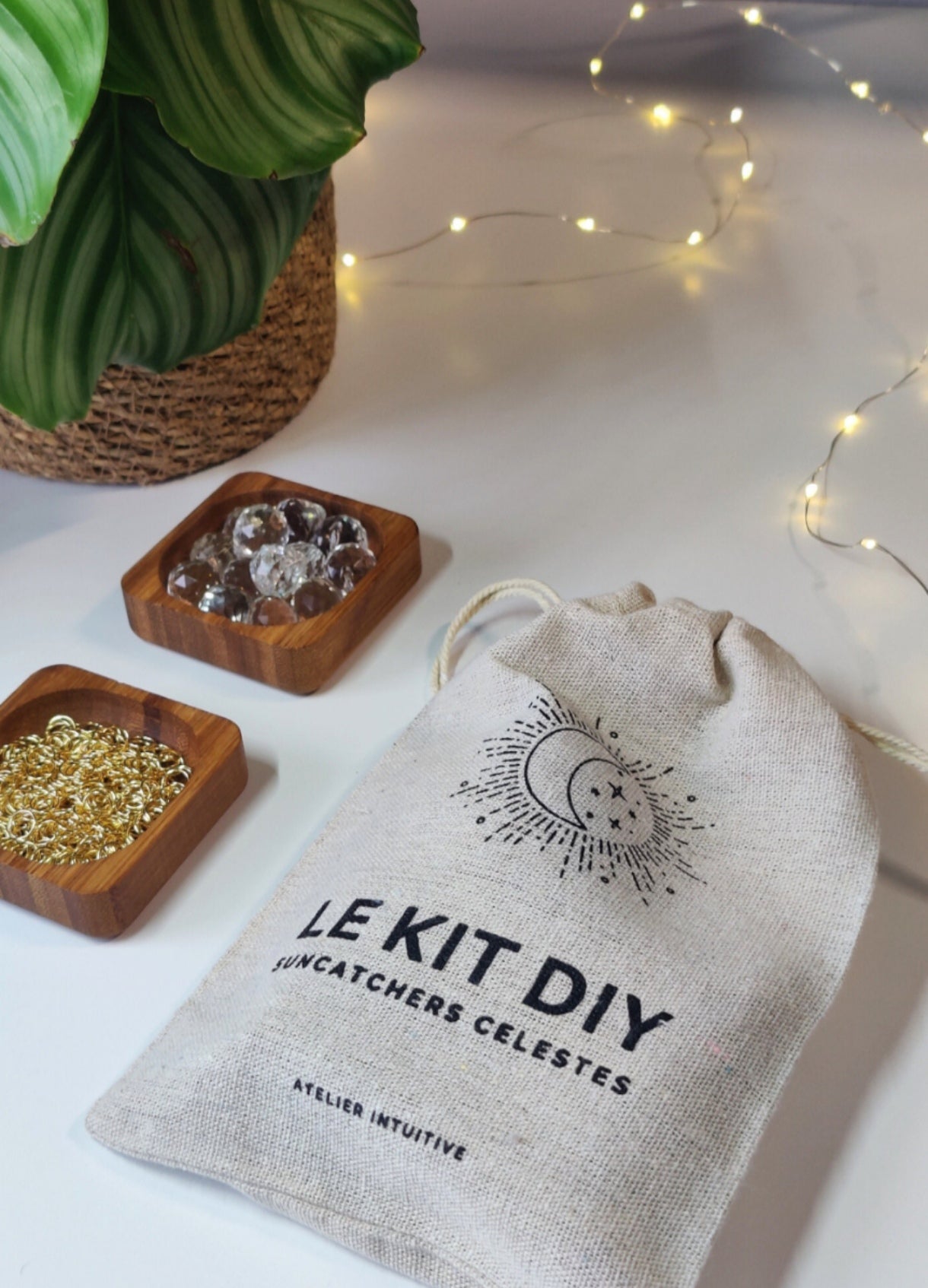 { réservation Pauline }Le Kit DIY Suncatchers Célestes - Atelier Intuitive
