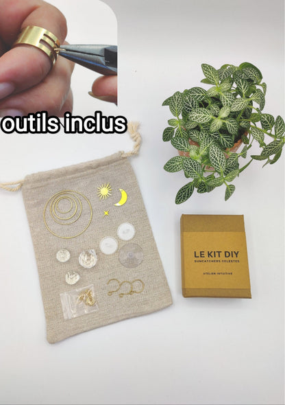 { réservation Pauline }Le Kit DIY Suncatchers Célestes - Atelier Intuitive
