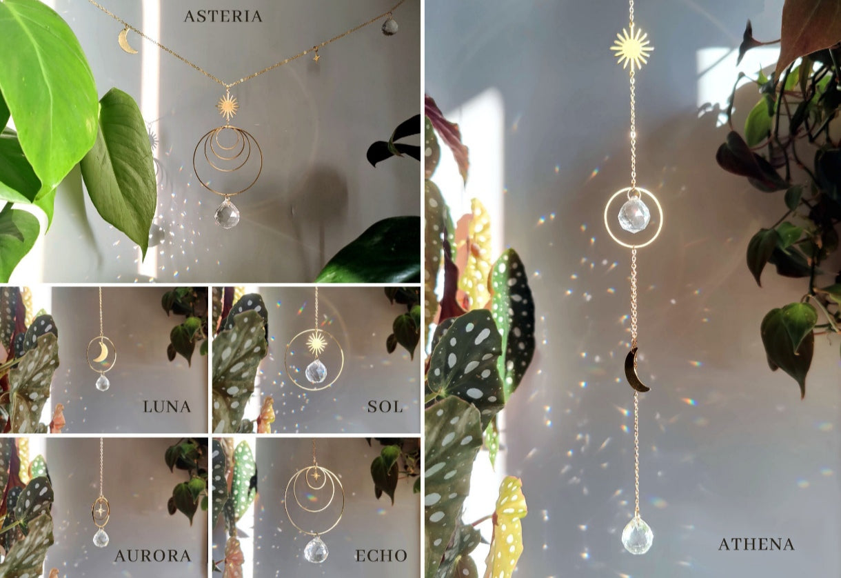 { réservation Pauline }Le Kit DIY Suncatchers Célestes - Atelier Intuitive