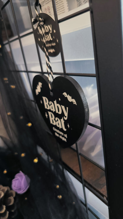 Cœur suspendu, baby Bat.