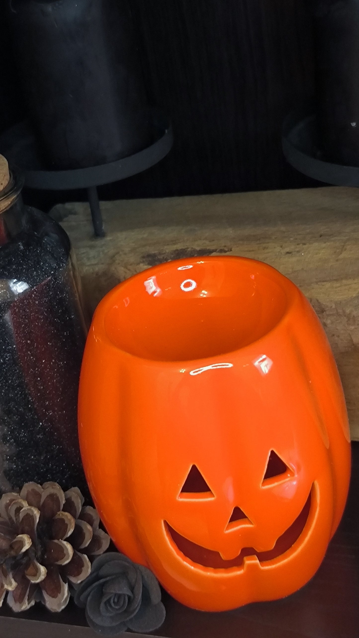 Brûleur " Vieille citrouille " pour fondants parfumés