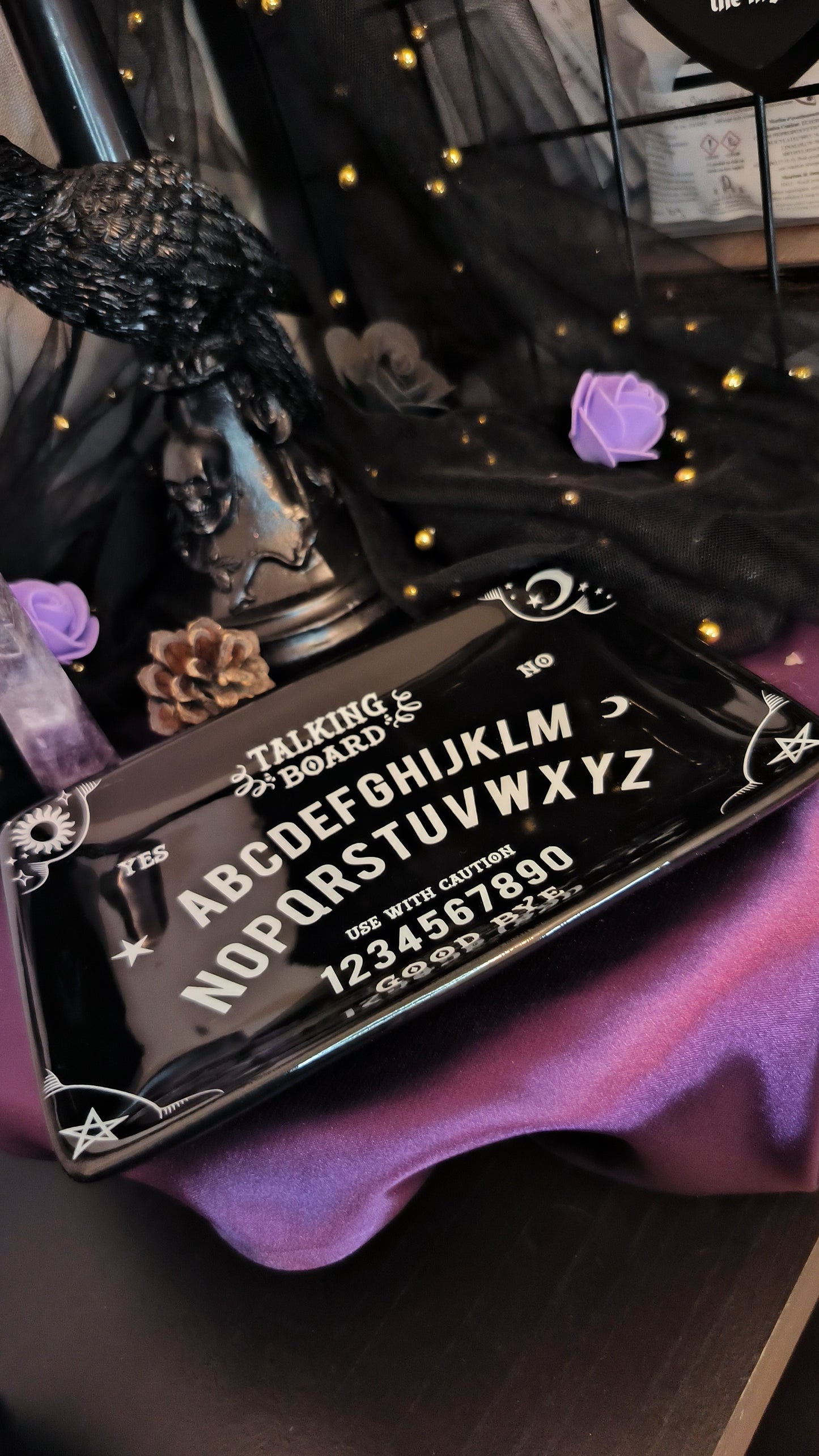 Vide-poche Noir Ouija