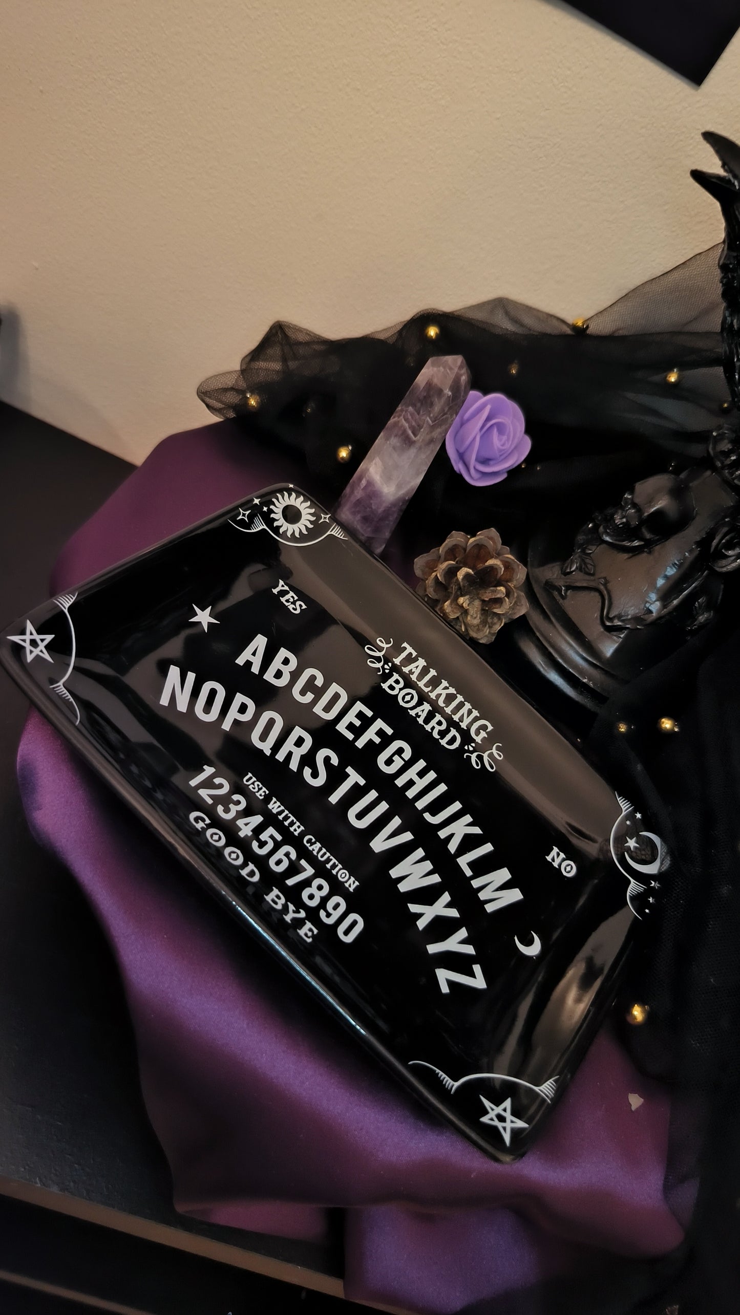 Vide-poche Noir Ouija
