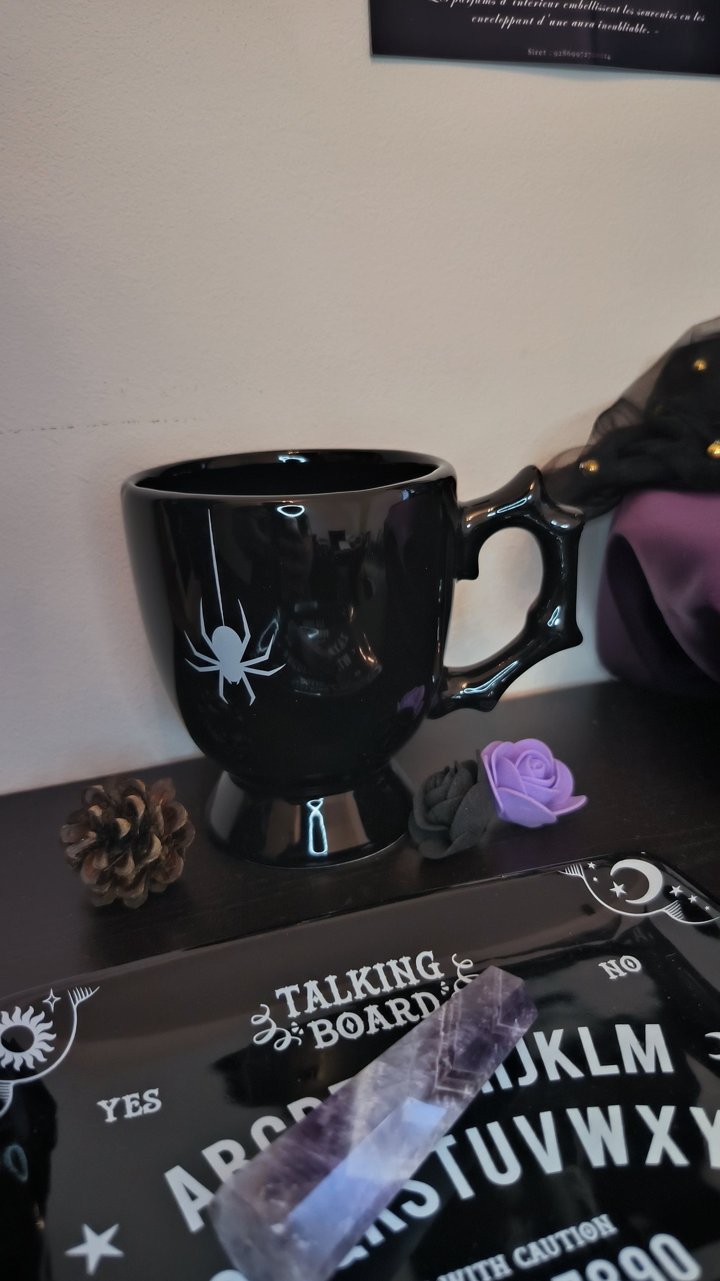 Mugs Black Spider