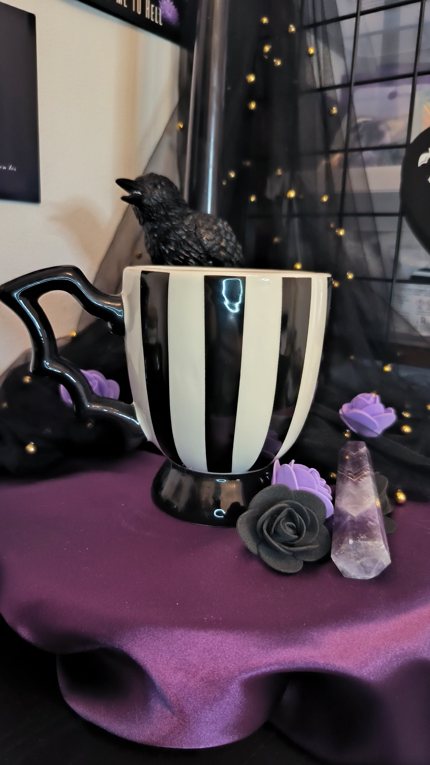 Mugs rayé chauve-souris
