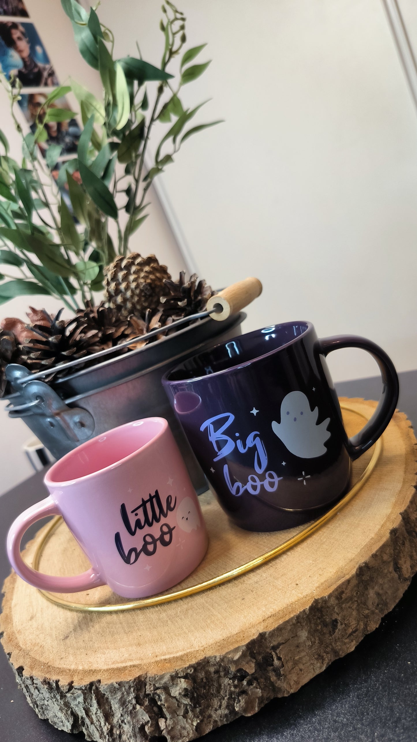 Ensemble mugs - Big Boo et Little Boo