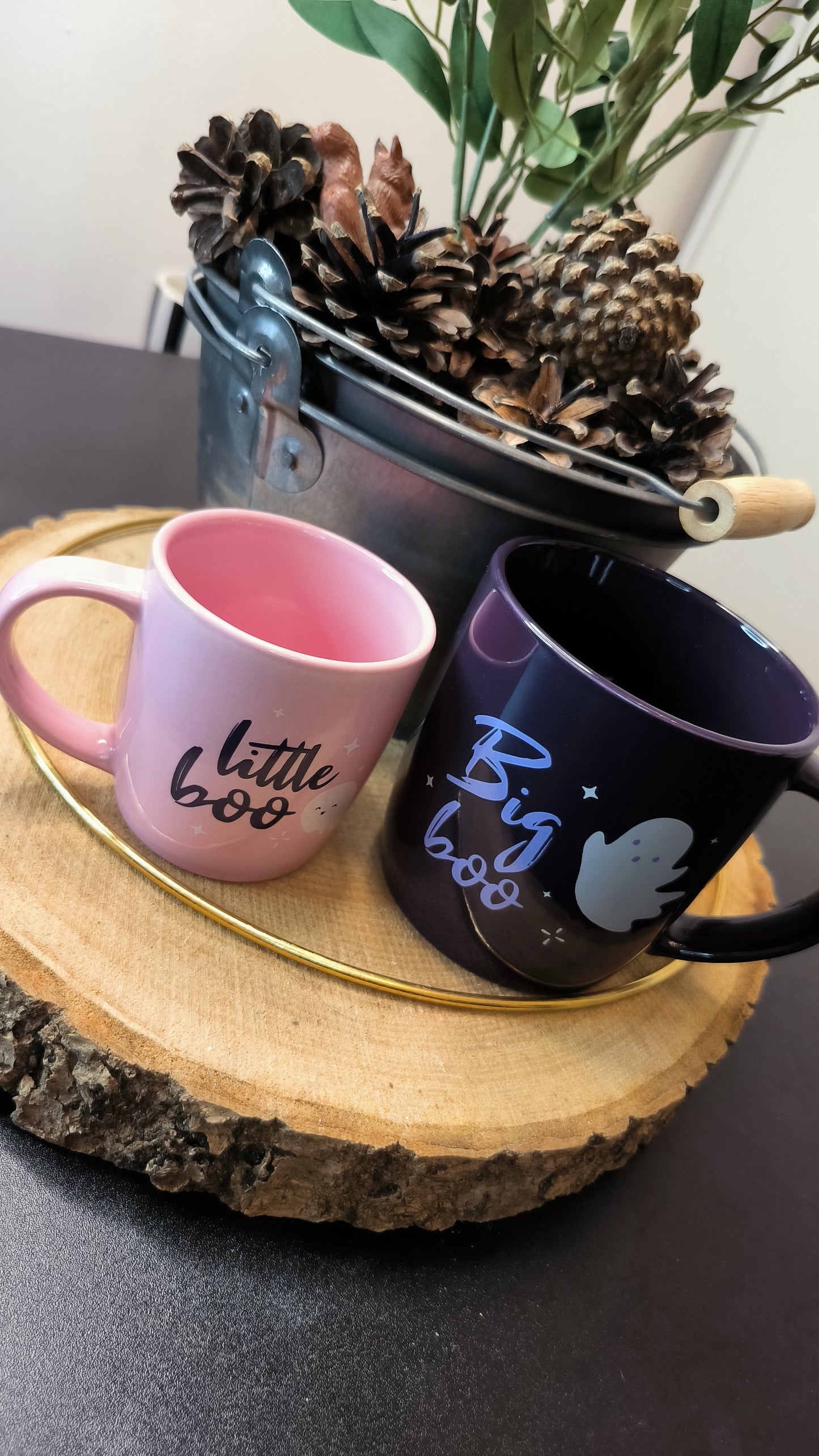 Ensemble mugs - Big Boo et Little Boo