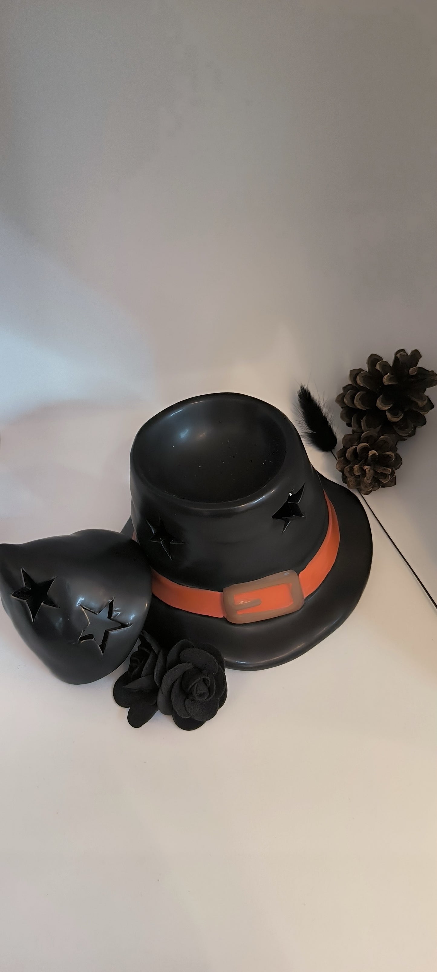 Brûle parfum chapeau de sorcière