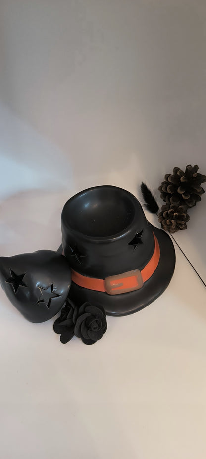Brûle parfum chapeau de sorcière