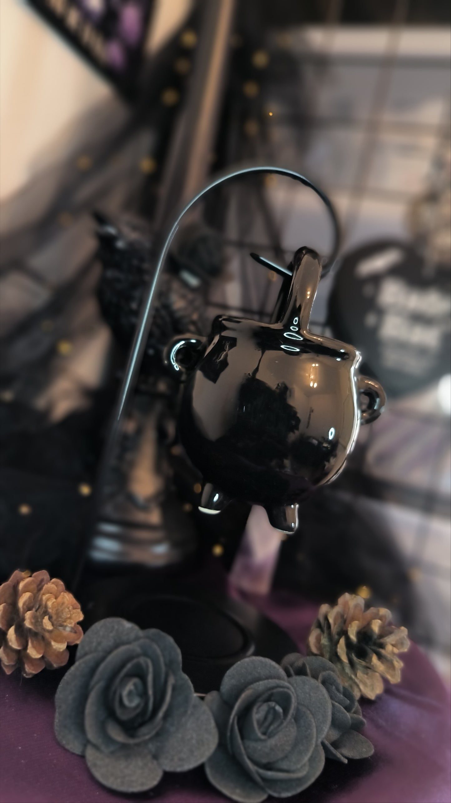 Brûleur " Chaudron en lévitation " pour fondants parfumés