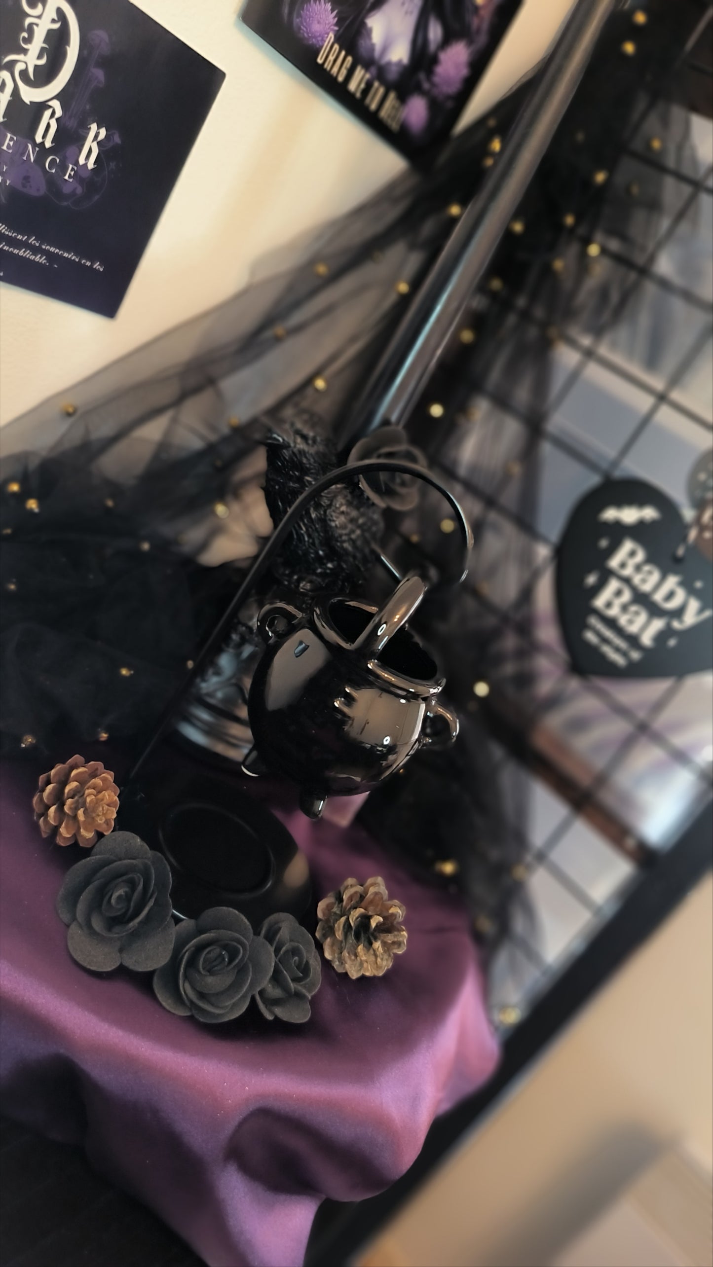 Brûleur " Chaudron en lévitation " pour fondants parfumés