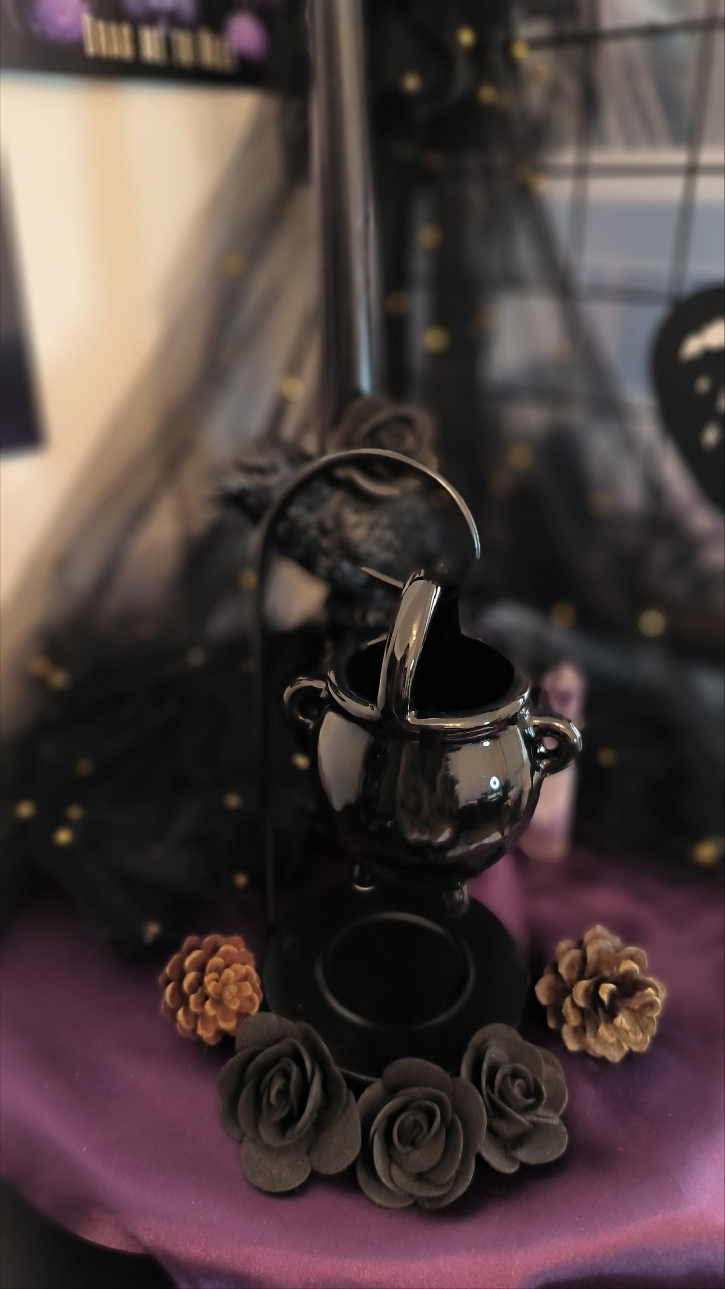 Brûleur " Chaudron en lévitation " pour fondants parfumés