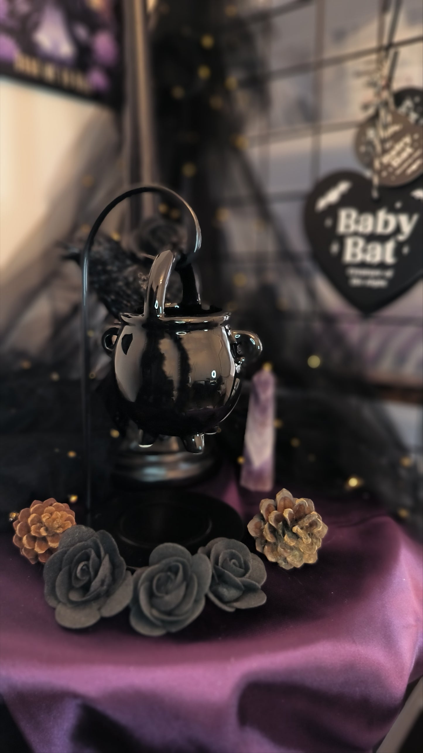 Brûleur " Chaudron en lévitation " pour fondants parfumés