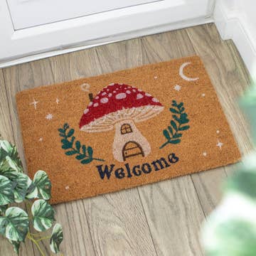 Paillasson Welcome Mushroom House
