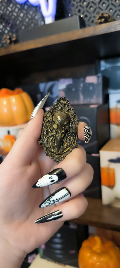 Magnet camé corbeau