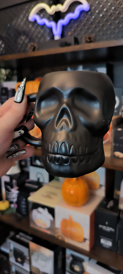 Mug tête de mort sombre